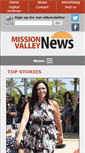 Mobile Screenshot of missionvalleynews.com