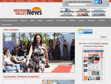 Tablet Screenshot of missionvalleynews.com